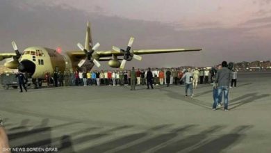 طائرة نقل الجنود المصريين