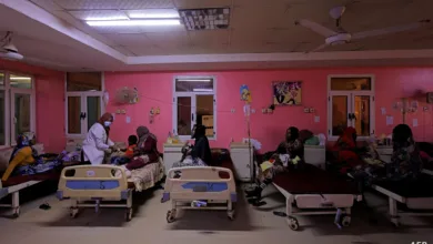 مرضى مستشفى