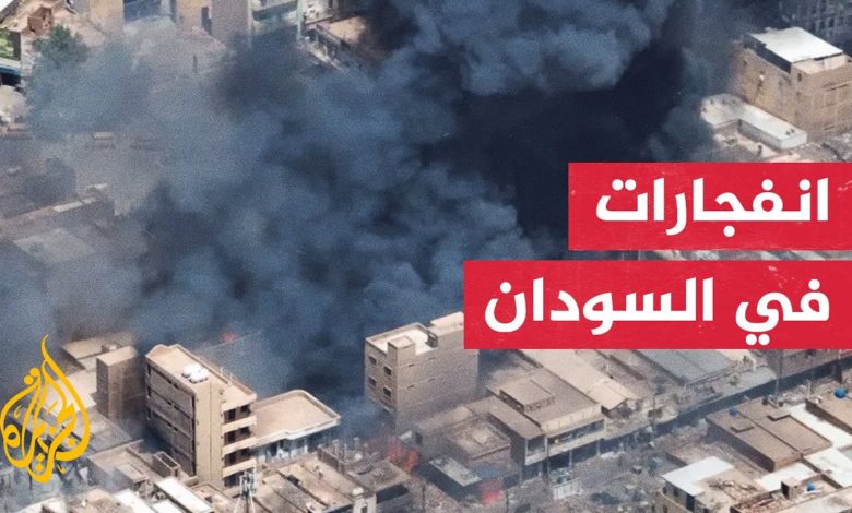 اشتباكات بمختلف أنواع الأسلحة بين الجيش السوداني وقوات الدعم السريع d8a7d8b4d8aad8a8d8a7d
