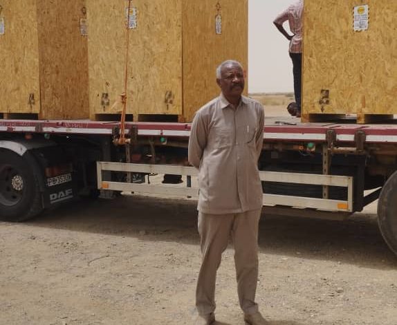 اللواء عثمان دينكاوي يستقبل مصنع الجوازات بمطار بورتسودان عثمان دينكاوي