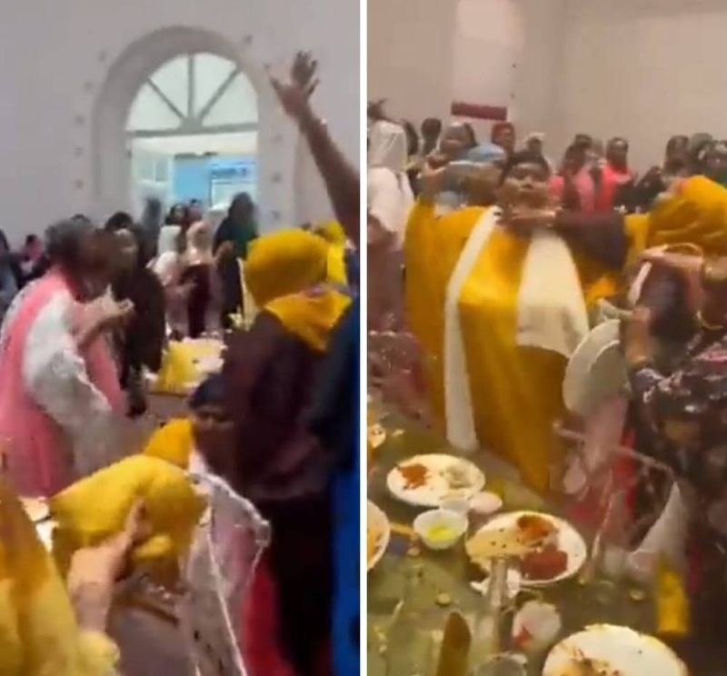 استخدمت بها أطباق الطعام .. شاهد.. مشاجرة عنيفة بين عدد من النساء أثناء حفل زفاف بالسودان تنزيل 6