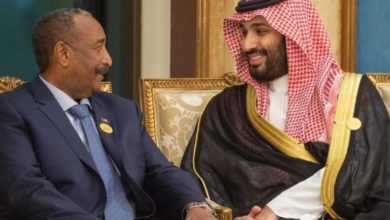 برهان ومحمد بن سلمان 768x512 1