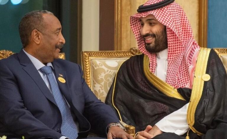 برهان ومحمد بن سلمان 768x512 1