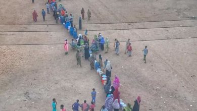 ازمة مياه شرب حرب