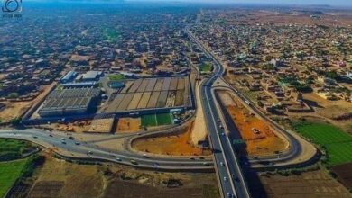 كبري الحلفايا - مليشيا الدعم السريع تدمر جسر الحلفايا