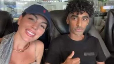 441929574 748498467495866 350015014086856920 n 1 706x470 1 - شاهد بالصورة والفيديو.. وسط دهشة المتابعين.. الحسناء “جورجينا” صديقة اللاعب كريستيانو رونالدو تطلب التصوير مع شاب سوداني بالسعودية ومتابعون: (والله عبرت يا ولدنا)