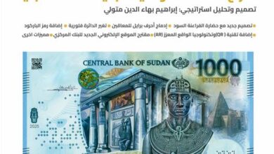العملة السودانية الجديدة - اقتراح العملة السودانية الجديدة فئة الف جنيه