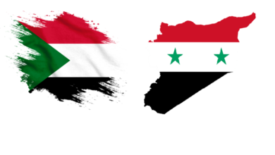 pngtree sudan new watercolor flag brush png image 6529619 - لأول مرة.. لقاء يجمع بين عالم سوداني بارز والرئيس السوري