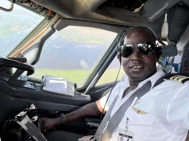 طيار جنوب سوداني