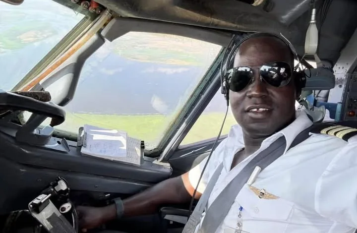 طيار جنوب سوداني