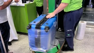 تغليف حقائب