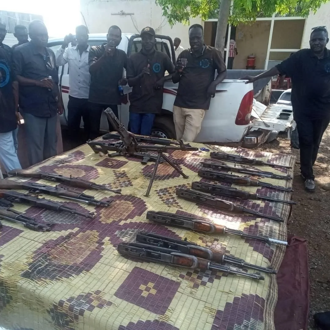 تفكيك شبكة اجرامية خطيرة وضبط أسلحة مهربة بسنار بواسطة الخلية الأمنية الخلية الأمنية سنار