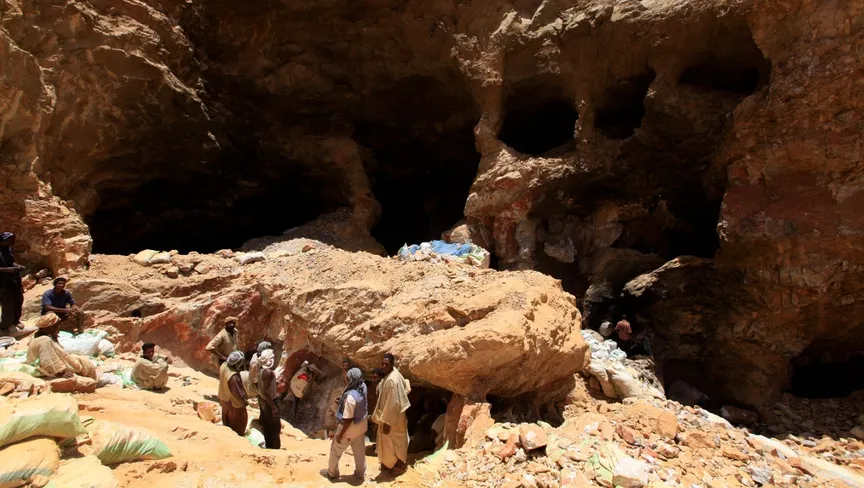 معدنين سودانيين تعدين