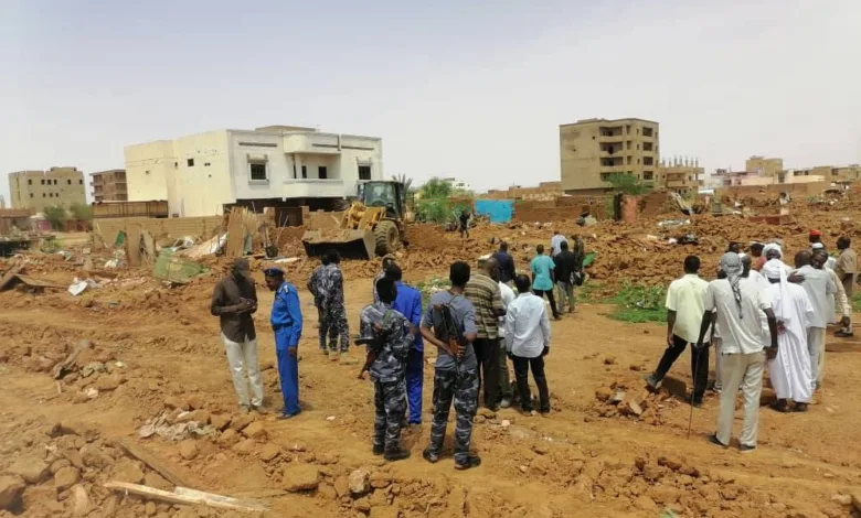 توجيه انذار لعدد 44 الف منزل في الخرطوم الأراضي