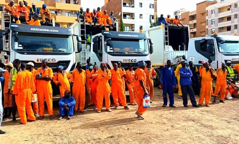 الخرطوم تدشن حملة كبرى للنظافة ودرء آثار الخريف نظافة ولاية الخرطوم