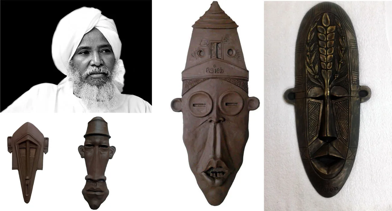 النحات السوداني عجيب يوسف وأقنعته التي تحدق في دواخلنا النحات السوداني عجيب يوسف