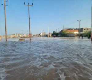 كارثة السيول في عدن