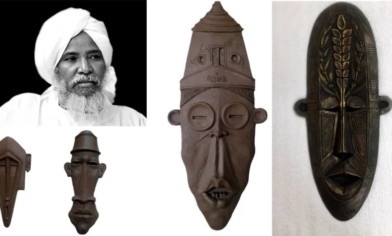 النحات السوداني عجيب يوسف وأقنعته التي تحدق في دواخلنا النحات السوداني عجيب يوسف