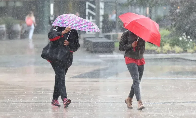 أمطار غزيرة وسيول في السعودية