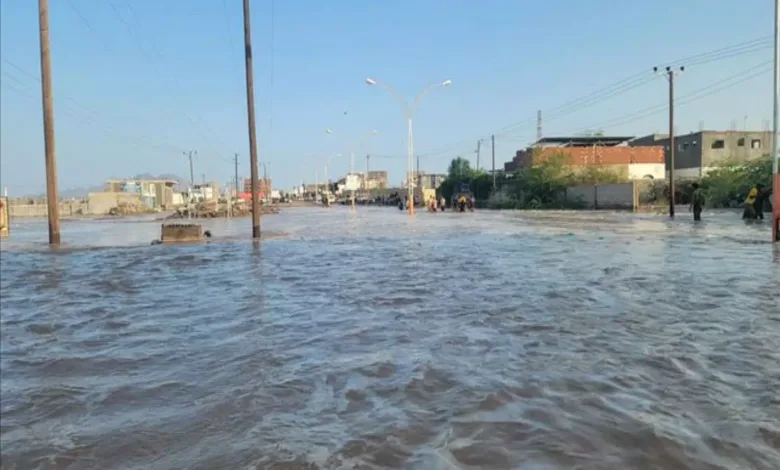 تحذيرات من سيول وأمطار كثيفة في السودان خلال الأيام المقبلة كارثة السيول في عدن