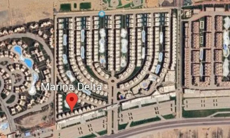 صور جوية تثير ضجة في مصر.. مشروع سياحي على شكل شمعدان يهودي شمعدان مصري