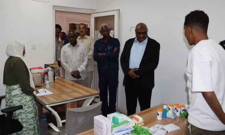 عيادات مطار الخرطوم