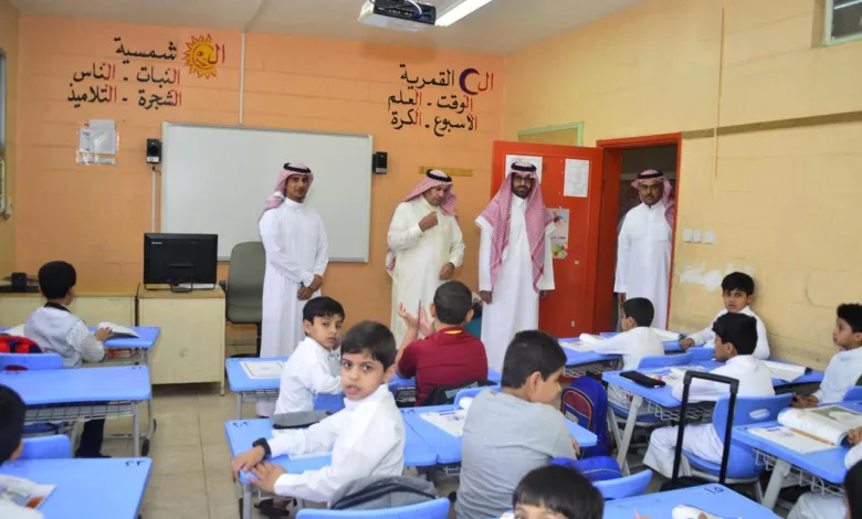 التعليم السعودية: فرصة جديدة للطلاب لتحسين المعدل وتغيير المسار مدرسة معلمين سعوديين