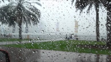 مطر rain - أمطار غزيرة على الرياض والقصيم والشرقية