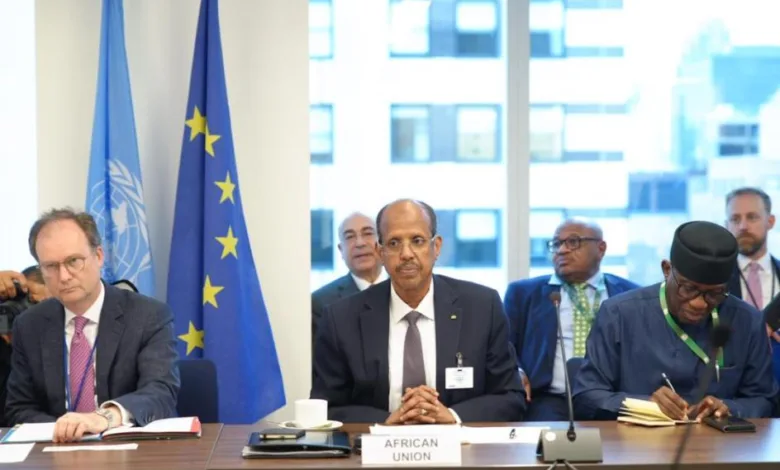الاتحاد الإفريقي والأوروبي يؤكدان على ضرورة وقف إطلاق النار في السودان الاتحاد الافريقي