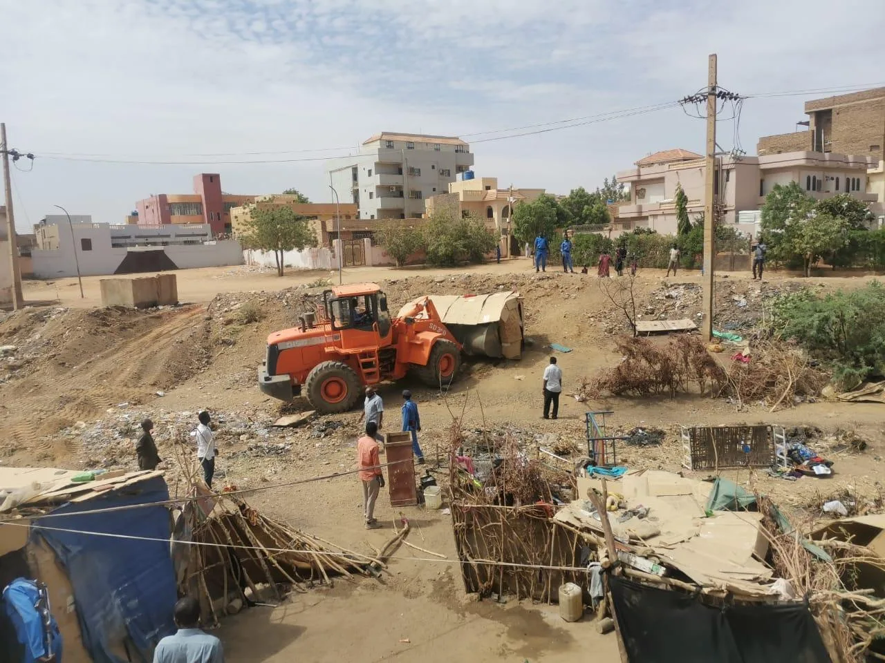 السكن العشوائي في الخرطوم