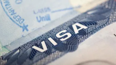 التأشيرات المنتهية