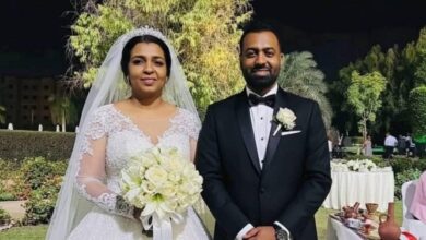 FB IMG 1759643915622 768x376 1 - إعلان زواج لينا والعربي.. “قلبان يتشابهان في كل شيء.. لذلكـ التقيا”..