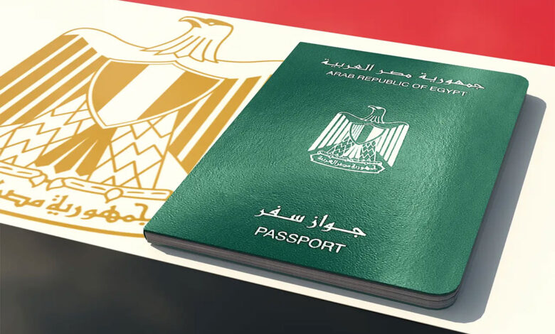 جواز السفر المصري يتراجع 5 مراكز في مؤشر هينلي العالمي جواز سفر مصري