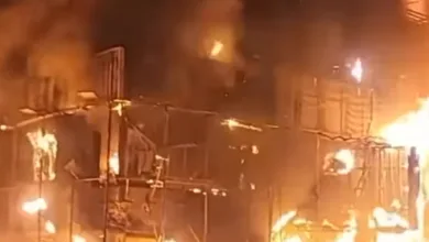 حريق فيصل