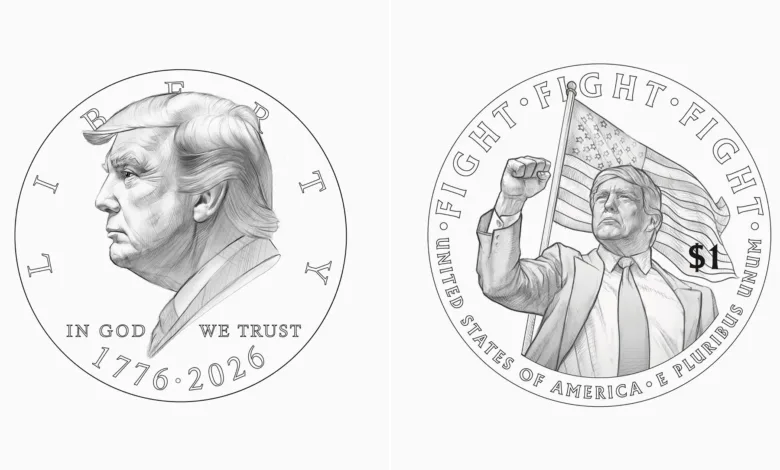 اصدار دولار جديد يحمل صورة ترامب! يثير جدلاً في امريكا دولار يحمل صورة ترامب