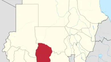 West Kurdufan in Sudan claims hatched.svg