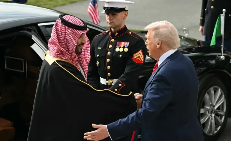 ترامب وولي العهد محمد بن سلمان