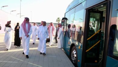 1309386 - مكة المكرمة تدشّن أول شبكة حافلات كهربائية بالكامل عبر «مسار BRT»