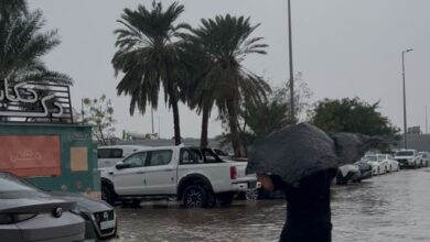 أمطار قياسية في جدة وتعليق الدراسة في مناطق واسعة بالسعودية 2754467 - أمطار قياسية في جدة وتعليق الدراسة في مناطق واسعة بالسعودية