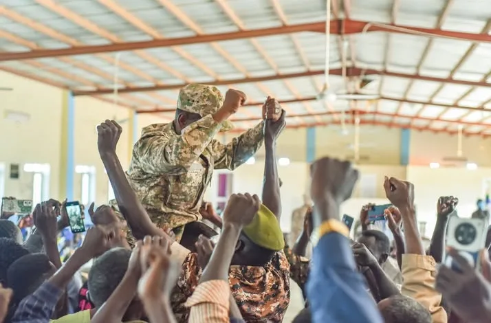 مروي .. احتفال ترفيهي لجنود وضباط الجيش القادمين من الفاشر احتفال