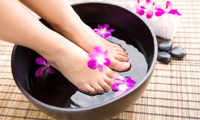 حرارة القدمين