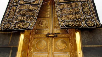 السعودية تهدي سوريا ستار الكعبة المشرفة الكعبة