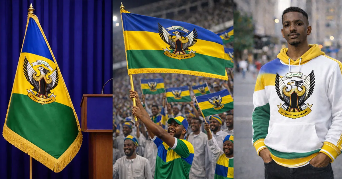 علم السودان الجديد