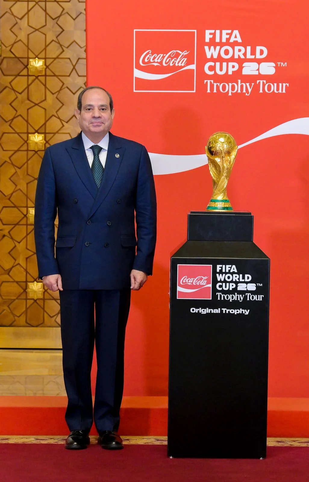 الرئيس السيسي يستقبل وفد فيفا خلال الجولة الترويجية لكأس العالم 174311 الرئيس السيسى يستقبل وفد فيفا فى إطار الجولة الترويجية لكأس العالم 1