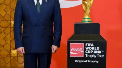 174311 الرئيس السيسى يستقبل وفد فيفا فى إطار الجولة الترويجية لكأس العالم 1