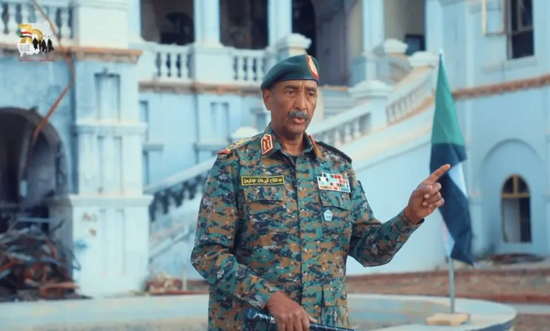 عاجل .. البرهان من القصر الجمهوري البرهان القصر الجمهوري 2