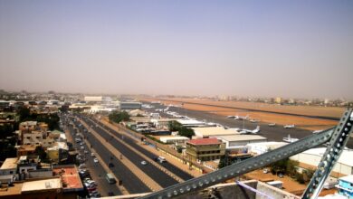 هناجر مطار الخرطوم