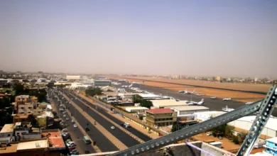 هناجر مطار الخرطوم