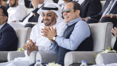 الرئيس المصري السيسي ومحمد بن زايد