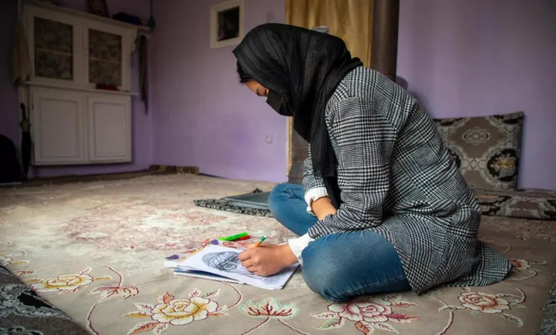 فتاة افغانستان